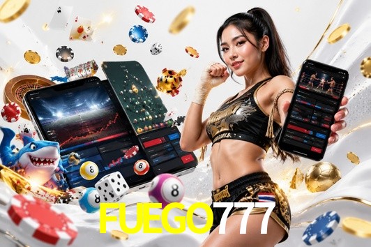Página principal de FUEGO777 Casino con juegos en vivo y tragamonedas para México