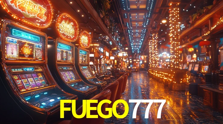 Interfaz de la app móvil FUEGO777 en un smartphone moderno